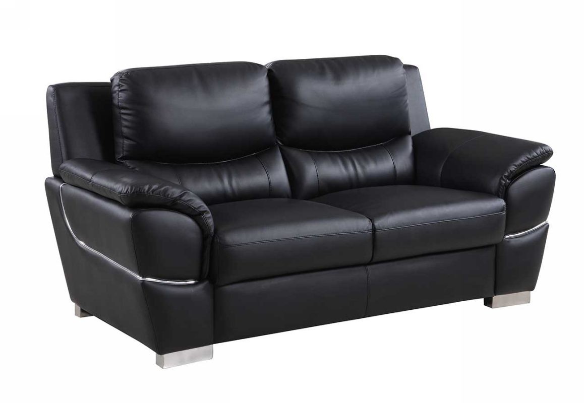 kaleb tufted leather sofa collection