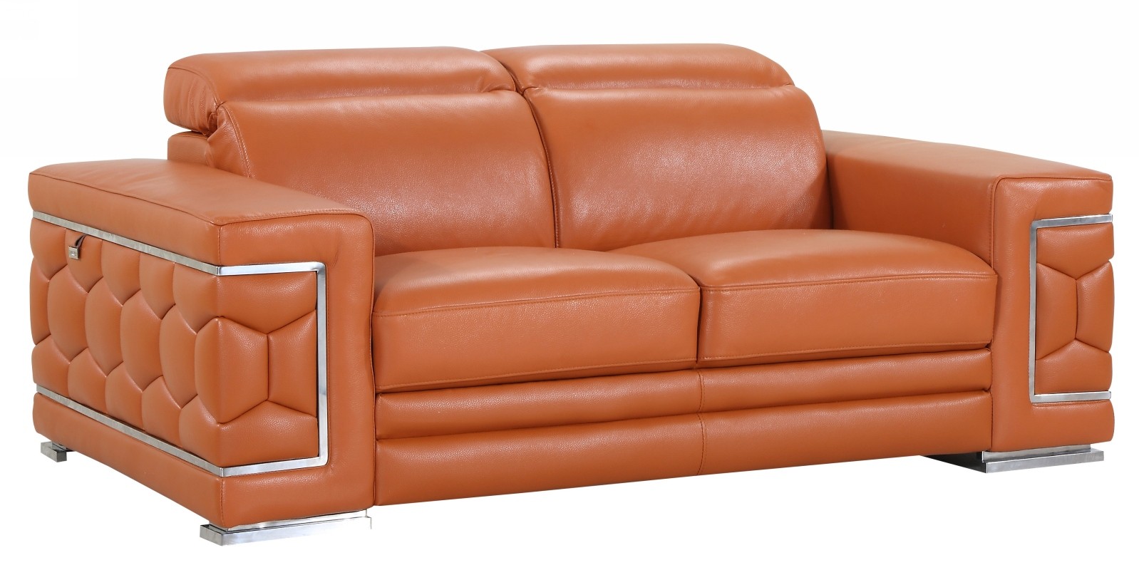 wayfair camel leather sofa